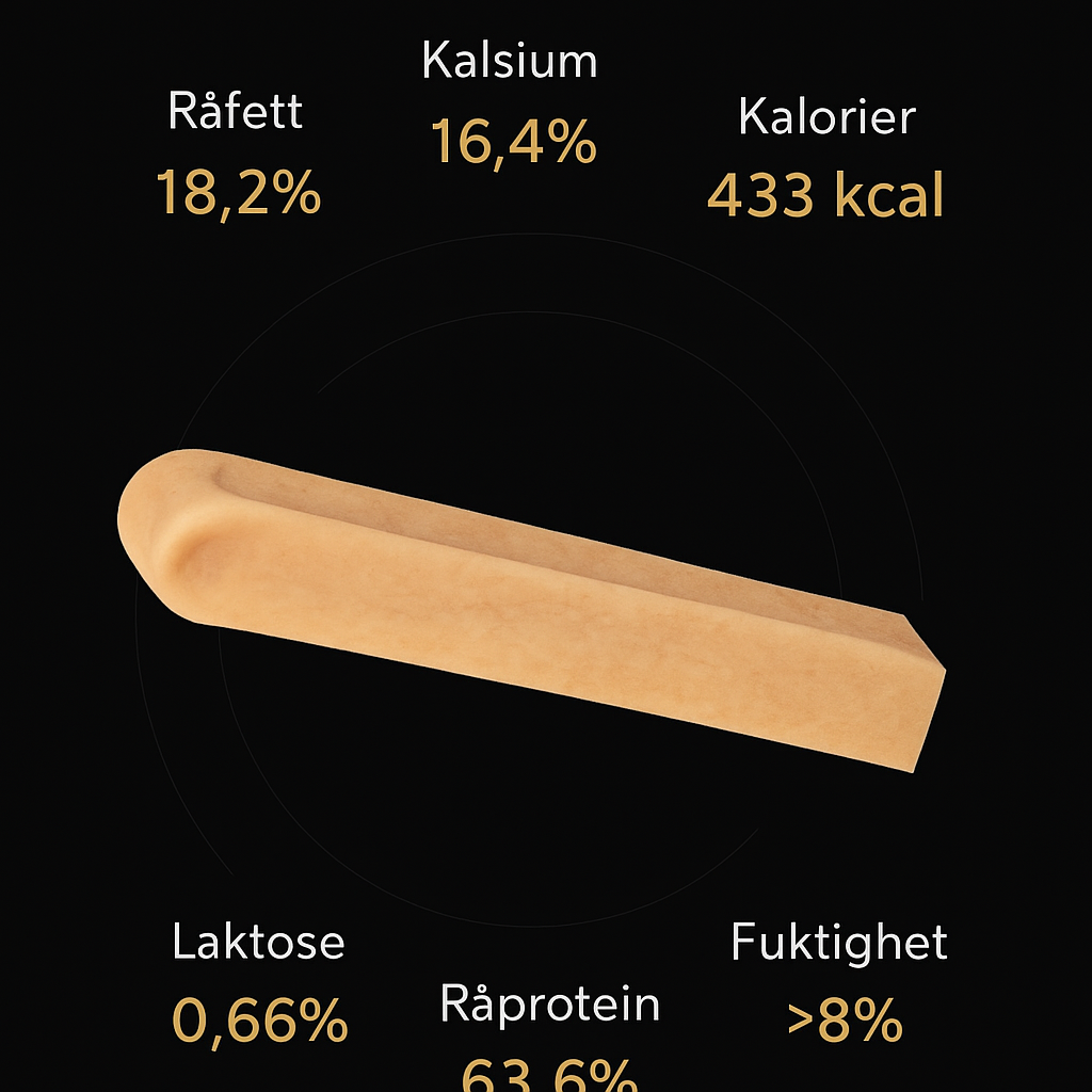 Hi! Dog Chews – Smaksatte ostetygger til hund (Dill & Gurkemeie, S–XL)