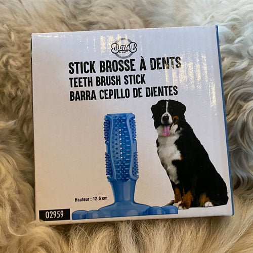 Tannbørste stick blå