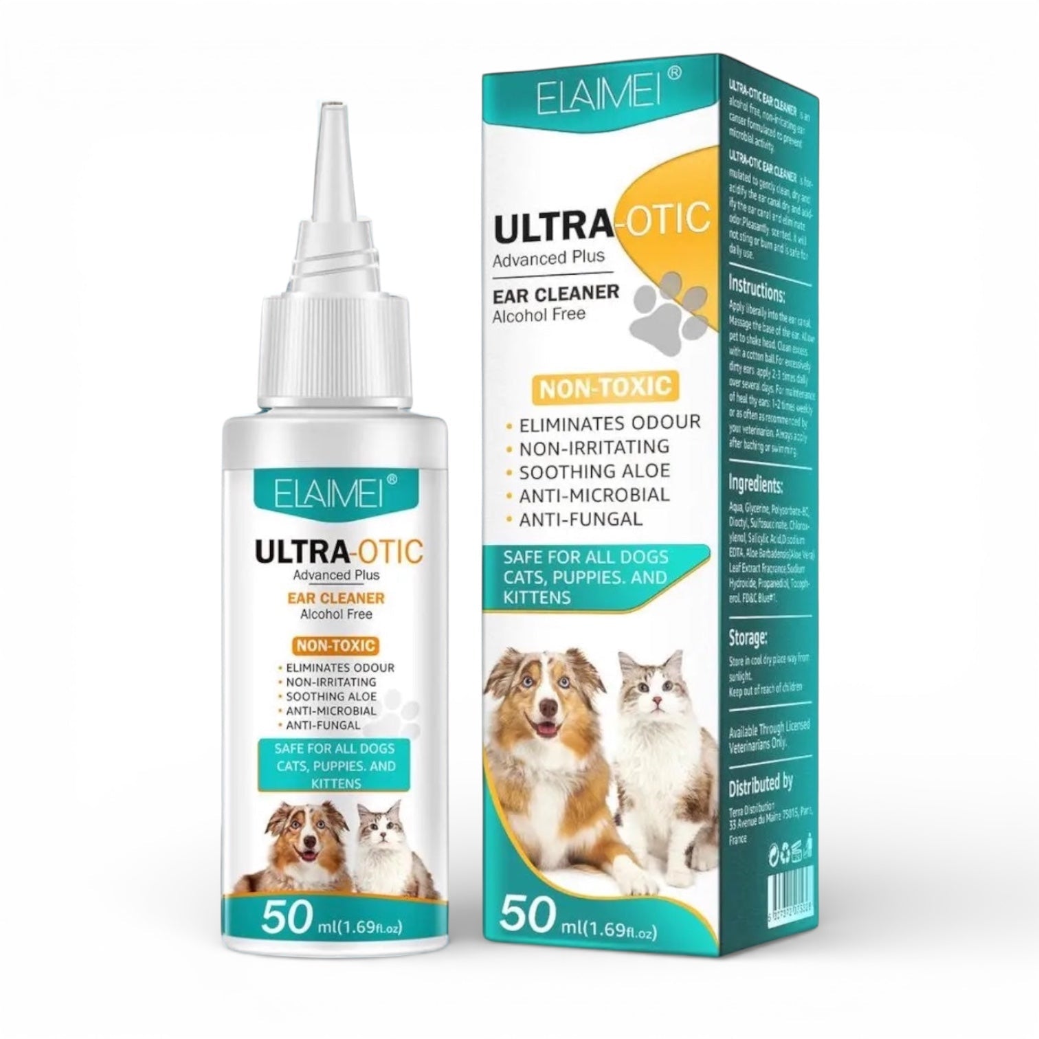 Ørerens til hund 50 ml