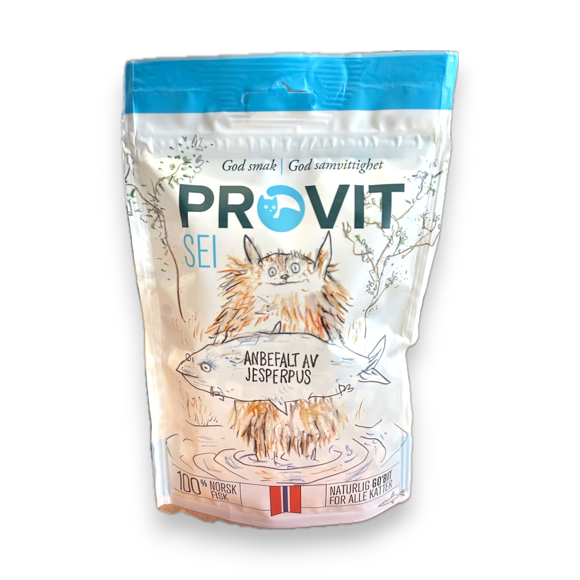 PROVIT frysetørket sei til katt 30 g