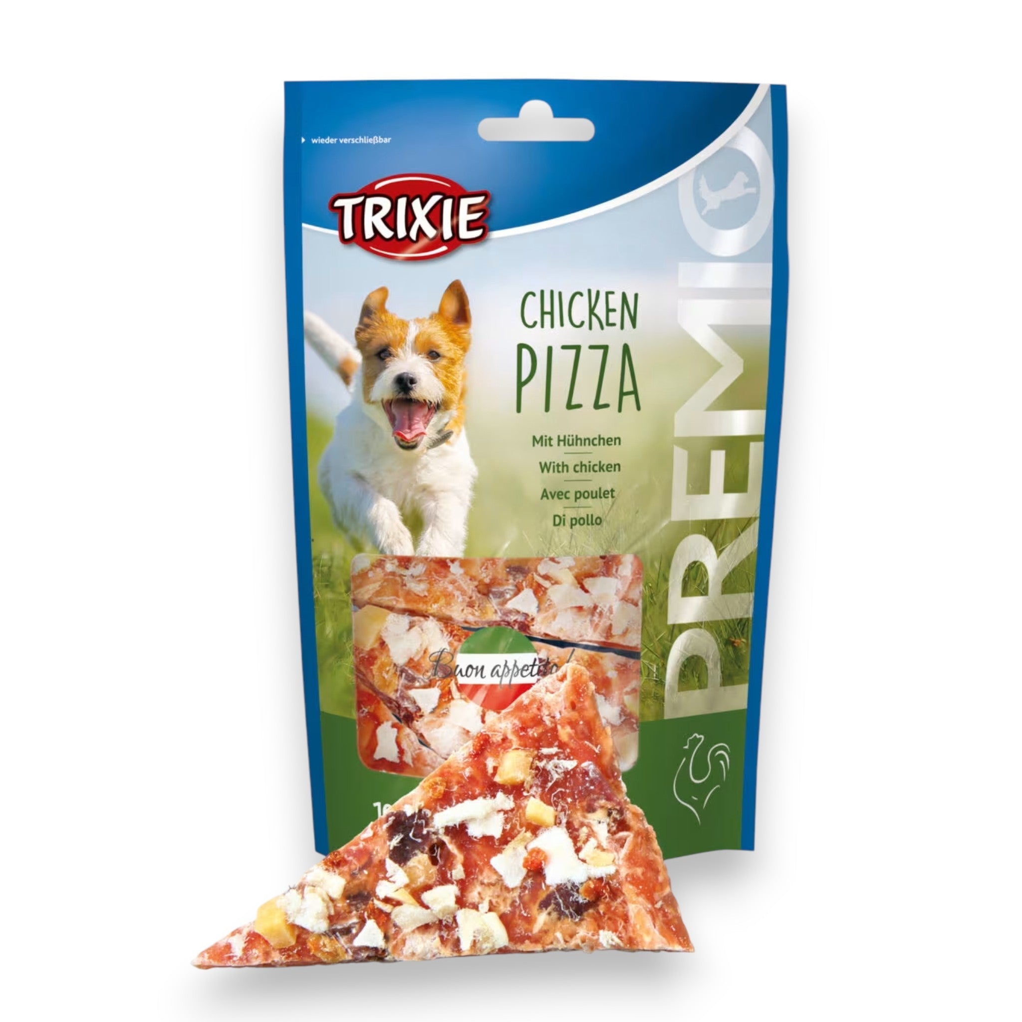 Trixie Chicken Pizza 100 g – myk hundesnack med kylling