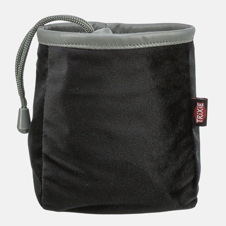 Produktbilde godbitpose til hund fra Trixie i sort, fremside