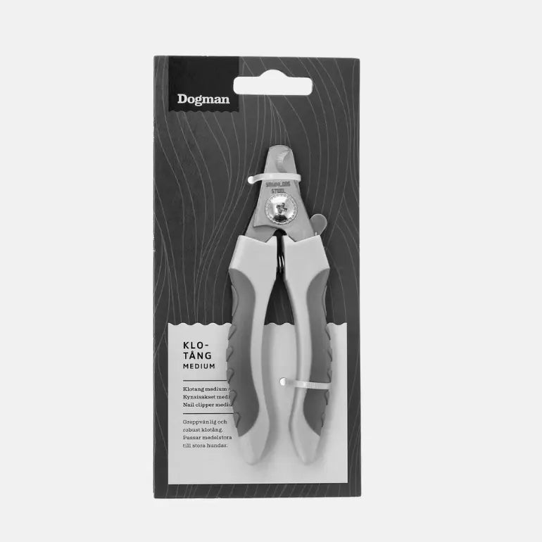 Kraftig Klotang i emballasje på grå bakgrunn.