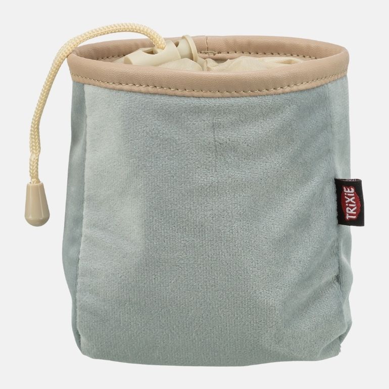 Produktbilde godbitpose til hund fra Trixie i lyseblå, framside