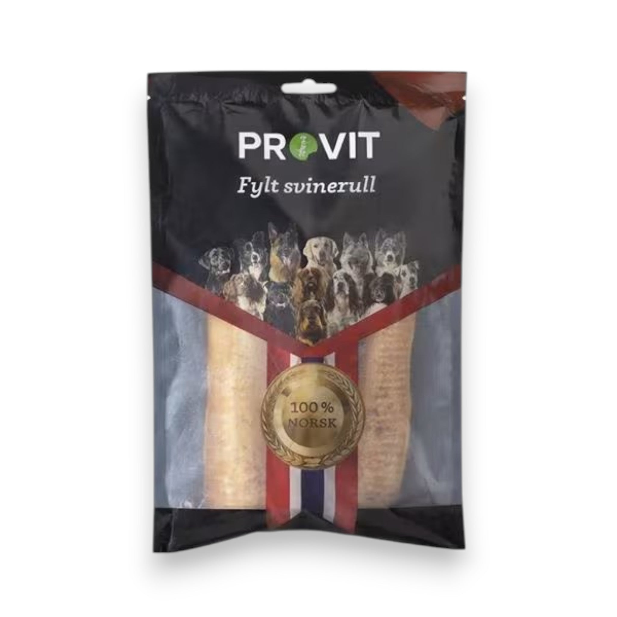 PROVIT svinerull med storfe – naturlig tygg til hund