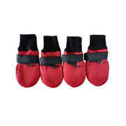 Pustende Hundesokker - Rød