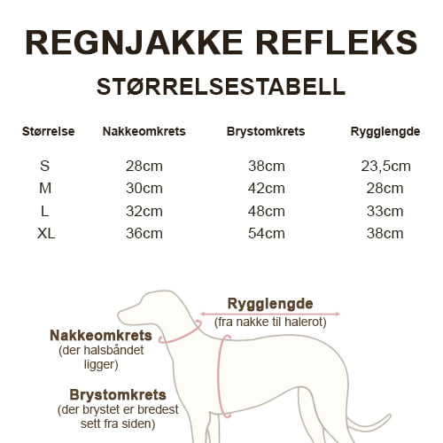 Regnjakke med Refleks - Blå