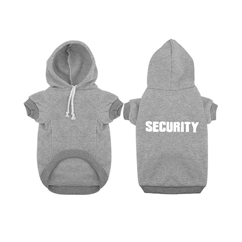 Hettegenser Security - Grå