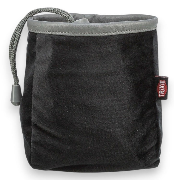 Trixie snacksbag i velour – liten godbitpose 9 x 14 cm