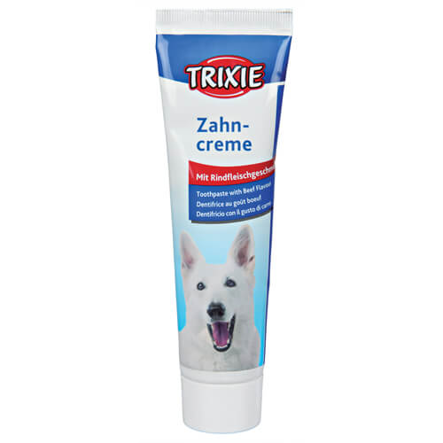Tannkrem til hund med biffsmak – Trixie 100 g