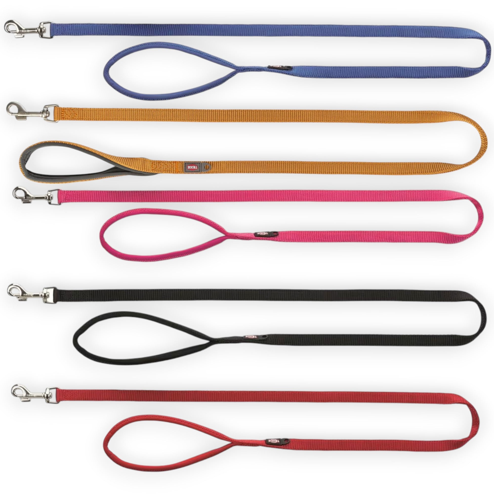 Trixie hundebånd premium 1 m x 20 mm – komfortabelt kobbel