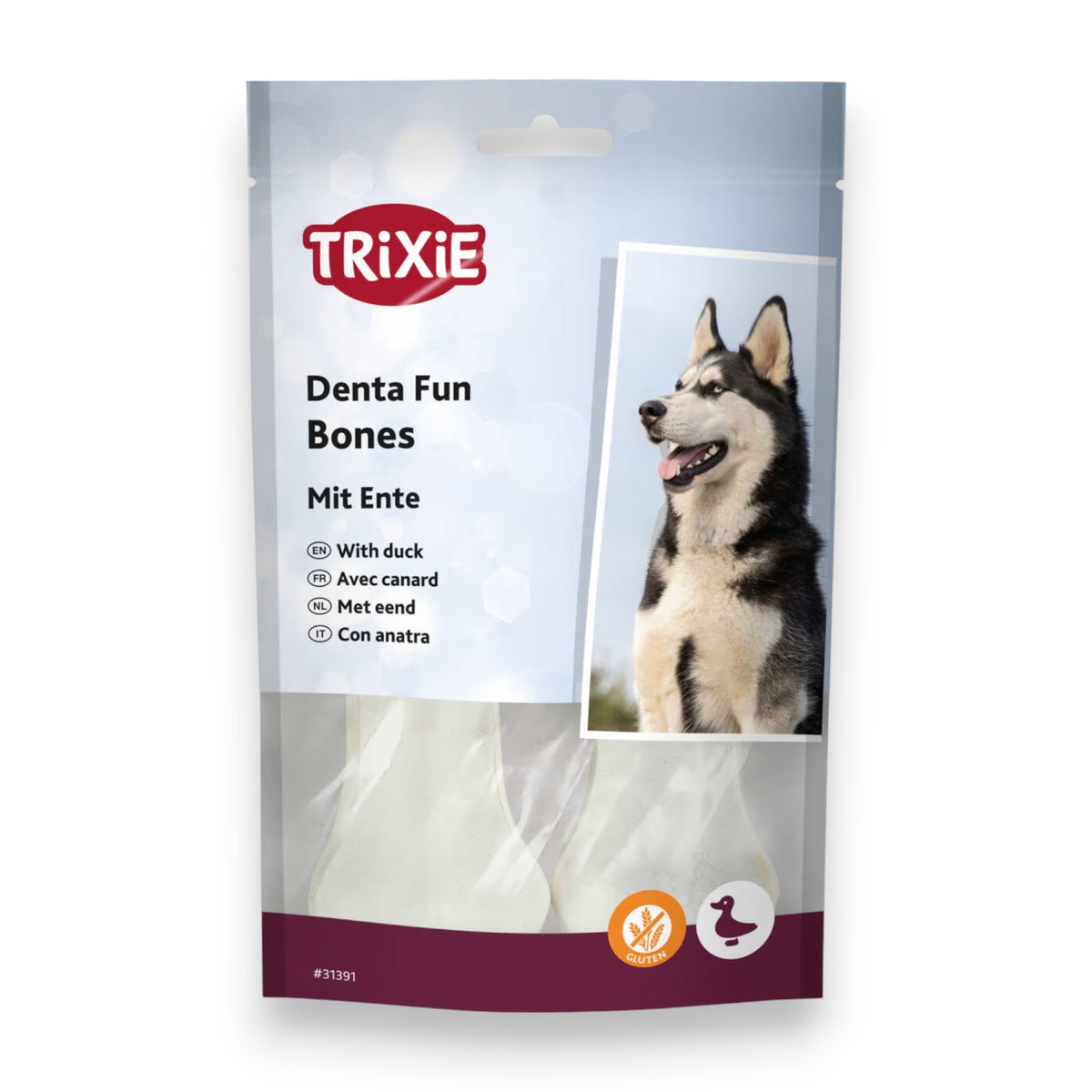 Tyggebein med and 10 cm 2 stk (70 g)