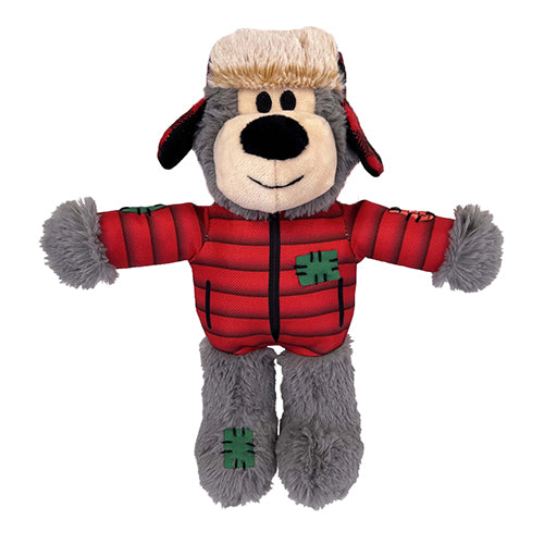 Wild Knots Holiday grå bamse