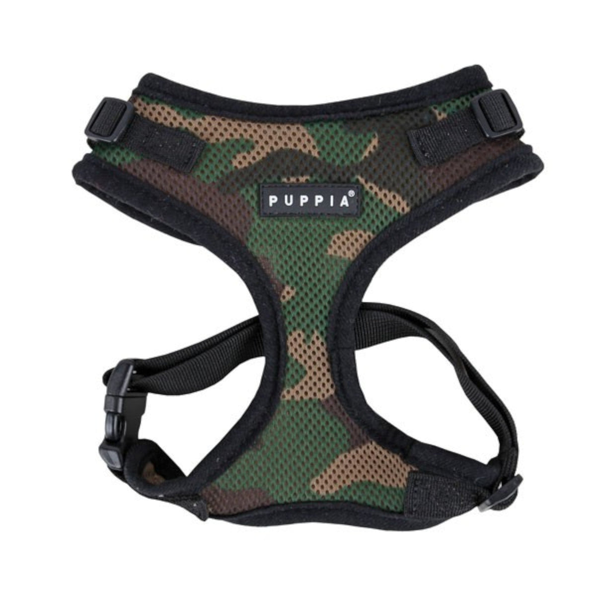 Puppia Ritefit hundesele i camo