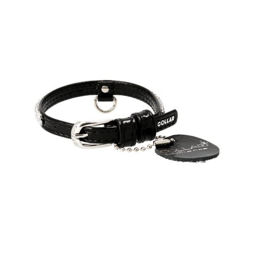 Collar Brilliance halsbånd svart 19-25cm
