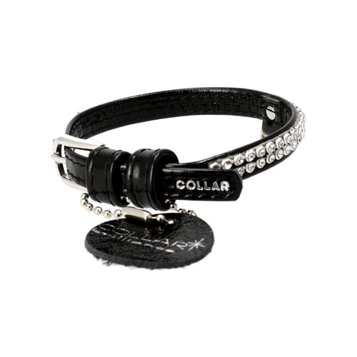 Collar Brilliance halsbånd svart 19-25cm