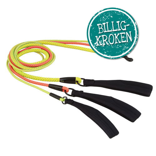 Rundt taukobbel til hund - Hurtta Dazzle Gult