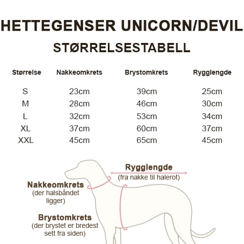 Hettegenser Unicorn