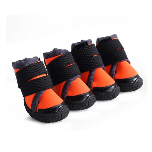 Hundesko med antiskli såle – potesko til mellomstore og store hunder 4-pk