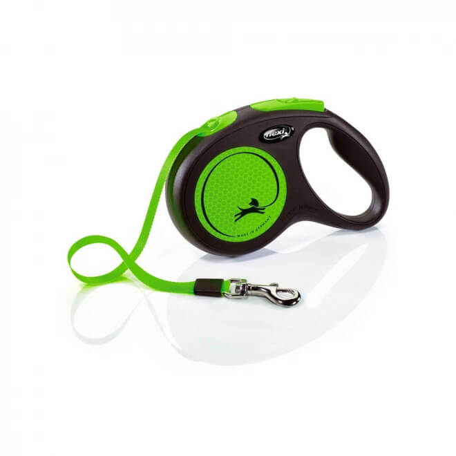 Flexi New Neon M rullebånd med neonfarget tape