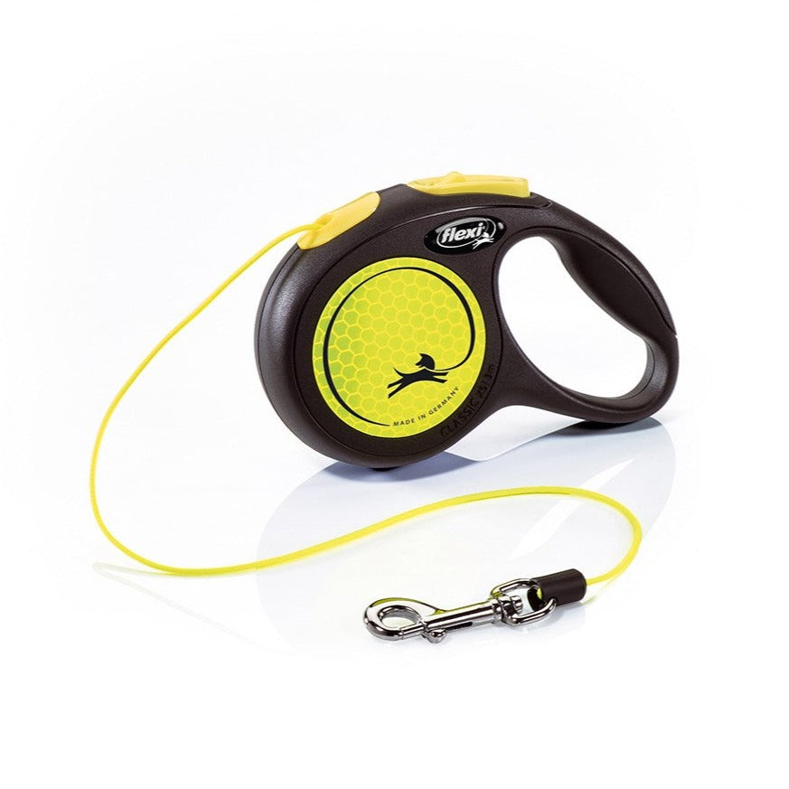 Flexibånd til hund – Flexi New Classic Neon