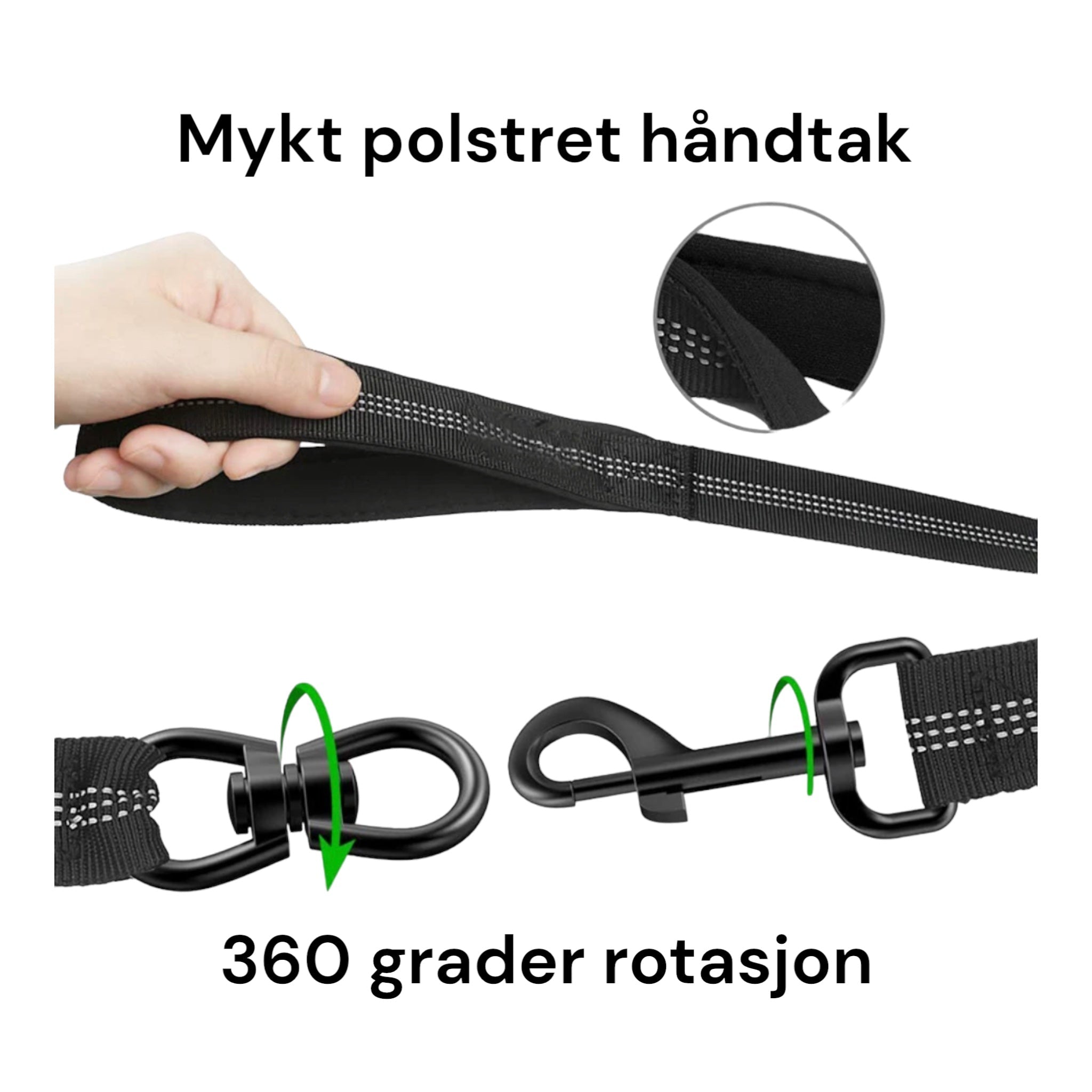 Bånd med hanefot - Elastisk hanefot