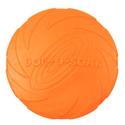 Hundefrisbee i naturgummi – myk apportleke
