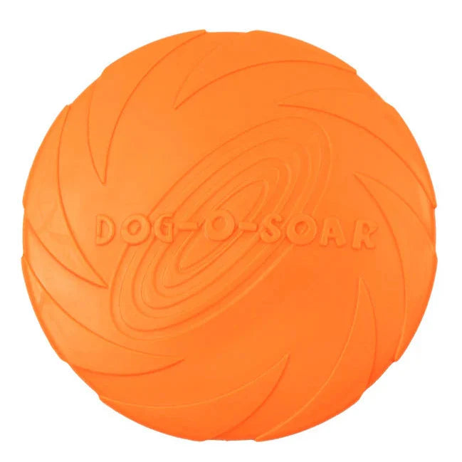 Hundefrisbee i naturgummi – myk apportleke