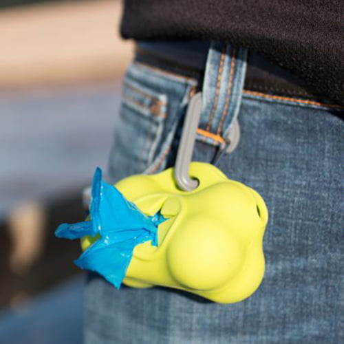 Hundeposeholder Soft Lime