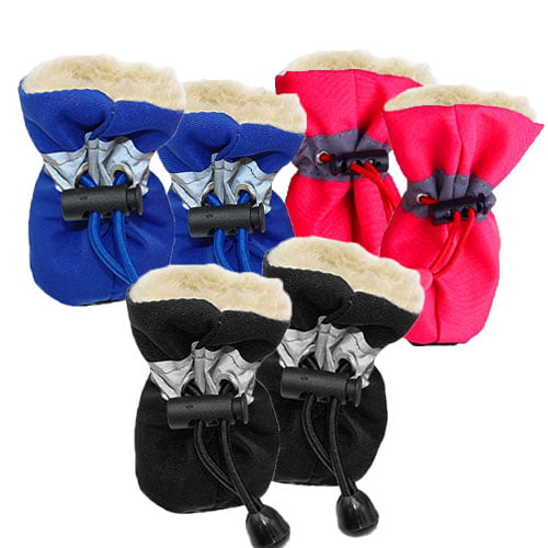 Fôret hundesokker med refleks - ass. farger