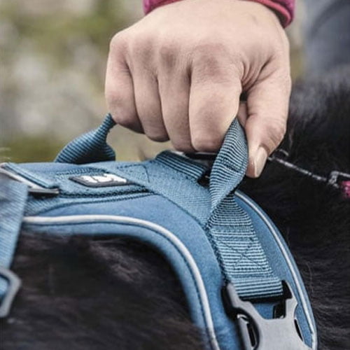 Hurtta sele Active - raven/sort