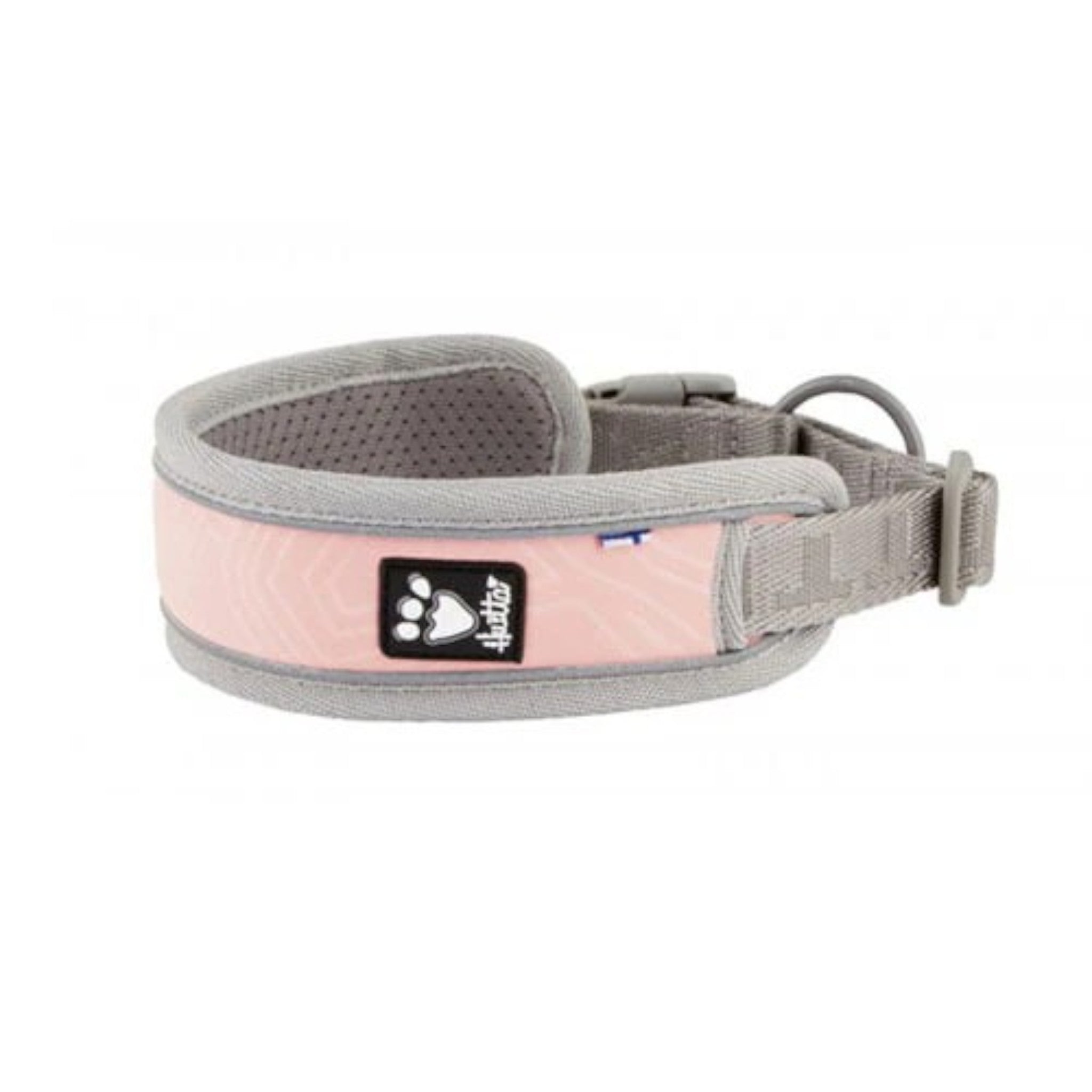 Hurtta Venture Collar rosa 55–65 cm – polstret halsbånd til hund