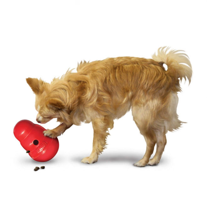 KONG Wobbler til hund – aktiveringsleke for godbiter
