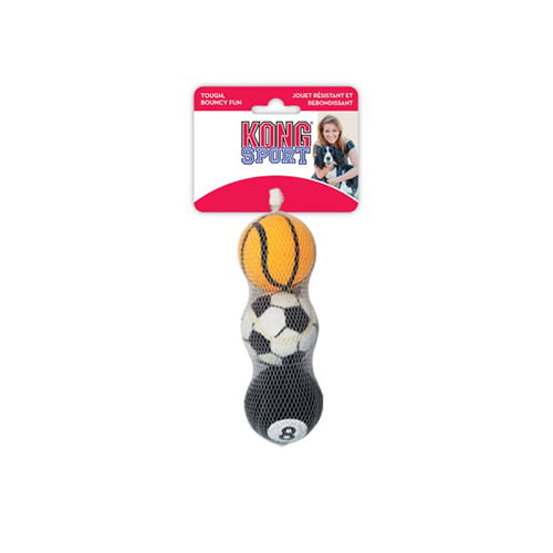 KONG Sports tennisballer 3-pk XS/M