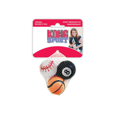 KONG Sports tennisballer 3-pk XS/M