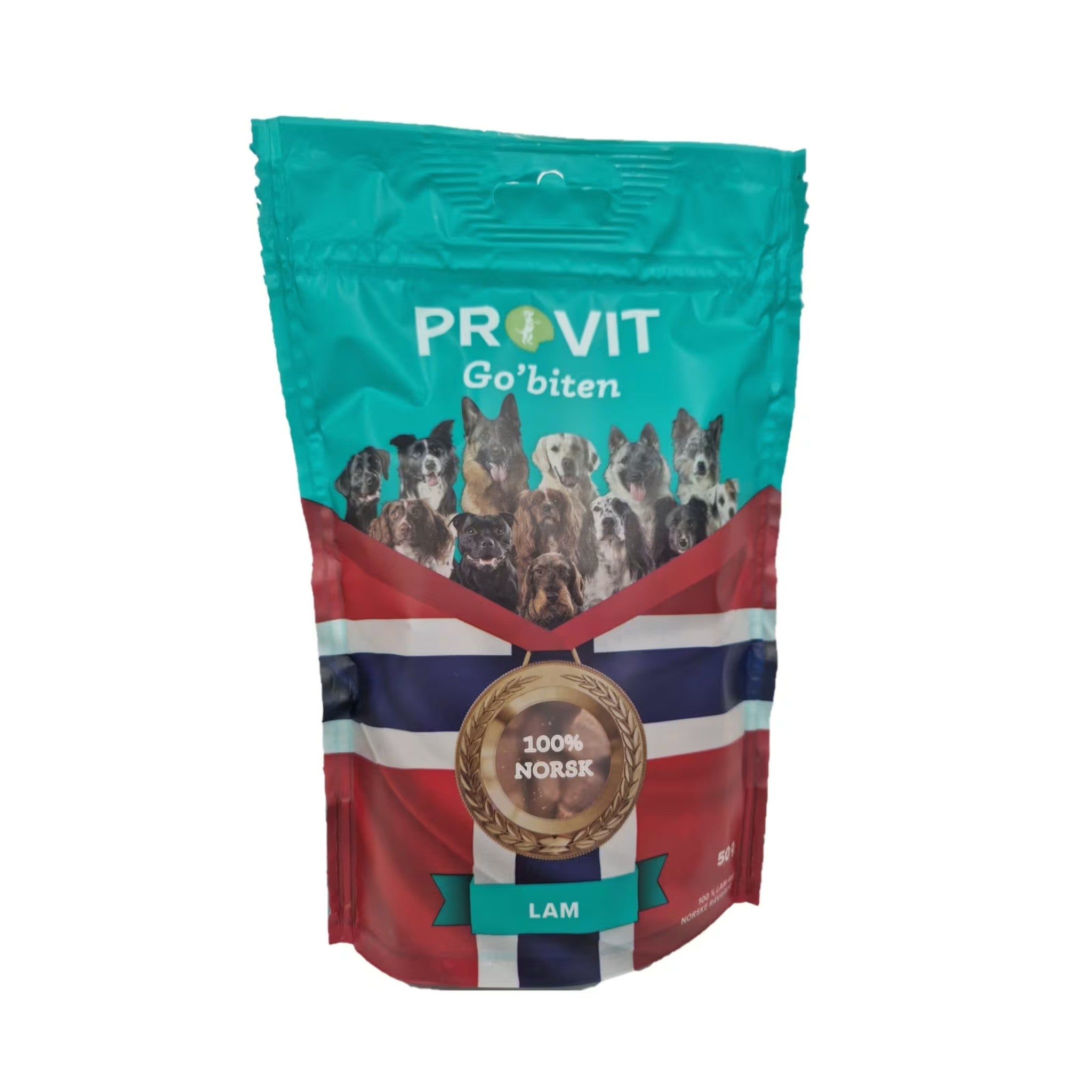 PROVIT frysetørket lam 50 g – naturlige godbiter til hund