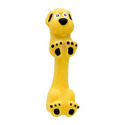 Liten latex pipeleke - gul hund