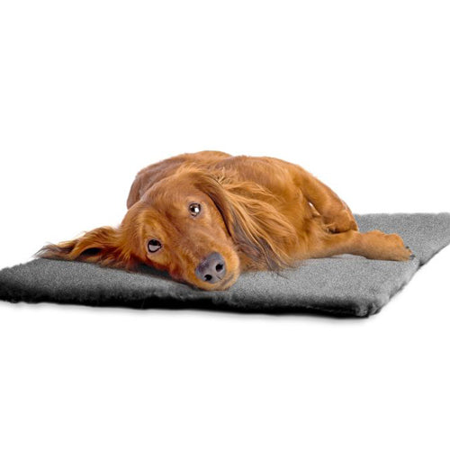 Malva teppe til hund - grå