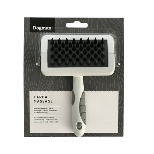 Massasjekarde i gummi – Dogman
