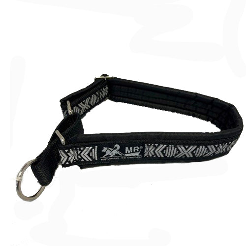 MR halvstrup – polstret halsbånd med mønster