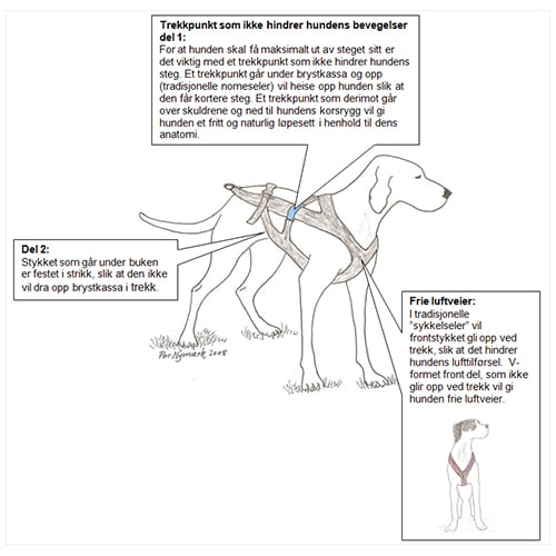 Non-stop Freemotion trekksele