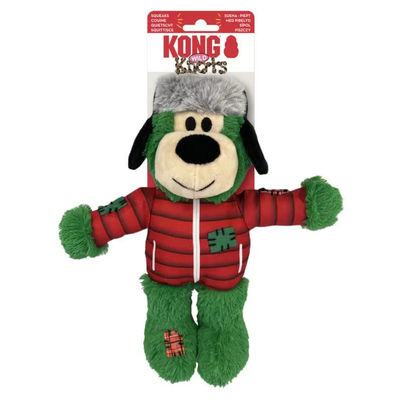 KONG Wild Knots Bear hundeleke – kosedyr med tau