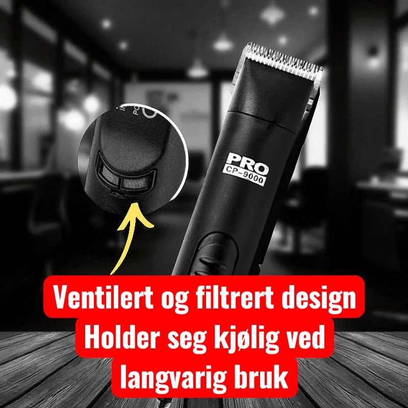 PCS Pro CP-9000 klippemaskin – profesjonell maskin til dyr