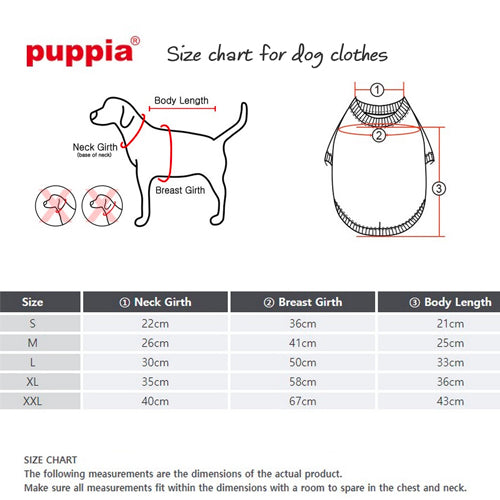 Puppia Donovan hundedekken med sele