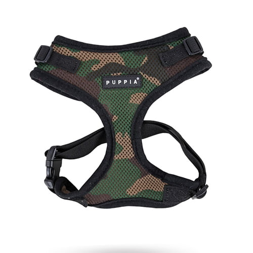Puppia Ritefit hundesele - camofarge