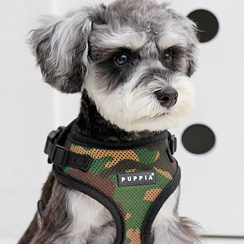 Puppia Ritefit hundesele - camofarge