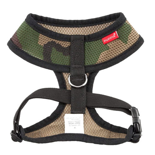 Puppia Soft hundesele - Camofarge