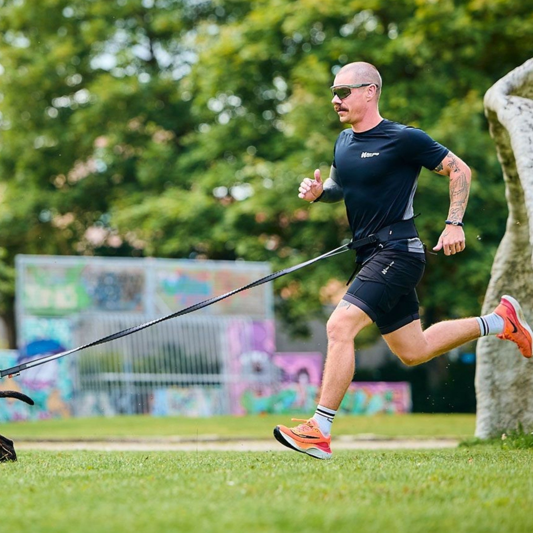 Non-Stop Dogwear Rush Belt – lett trekkbelte til jogging med hund