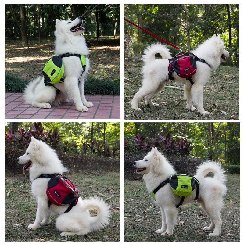 Ryggsekk til hund /Kløv hund - Få med gratis bånd - Hundevennen