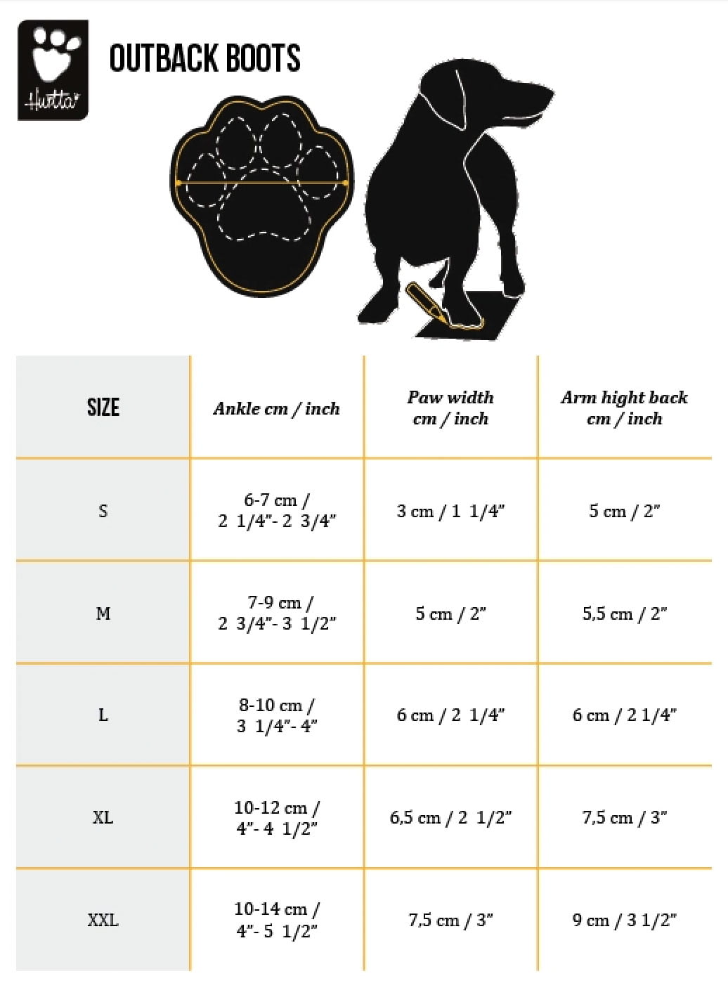 Hurtta Boots hundesko 2 pk